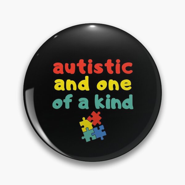 Item preview, Autistic and One of a Kind Awareness Heart Colorful Shirt Pride Autistic Adhd Aspergers Down Syndrome Cute Funny Inspirational Gift Idea designed and sold by EpsilonEridani.