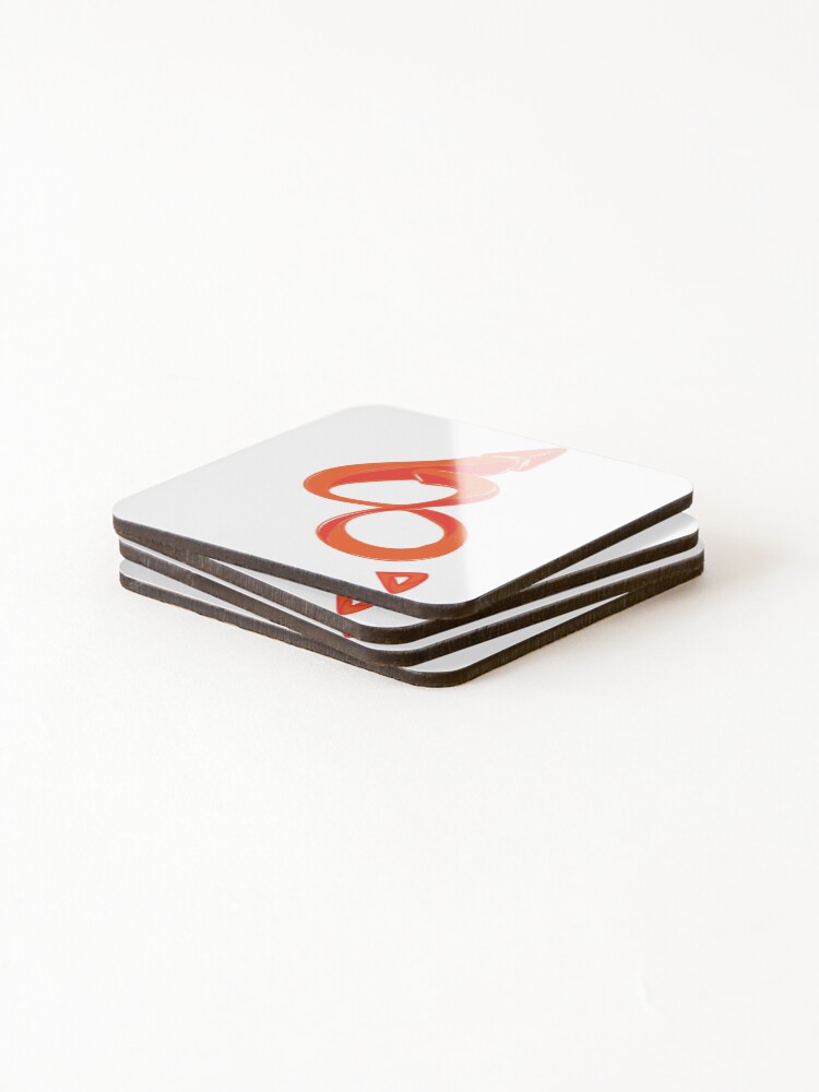 Thumbnail 4 of 5, Coasters (Set of 4), Random lines designed and sold by ZdravkovDesign.