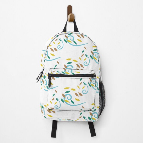 Item preview, Design of a swirl of colorful leaves flying through the air in autumn designed and sold by Martapp.