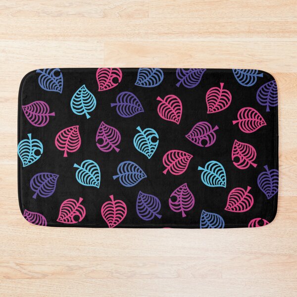 Item preview, Nook Leaf Aloha Logo - Retrowave / Cyberpunk colors designed and sold by TheMajesticGoat.