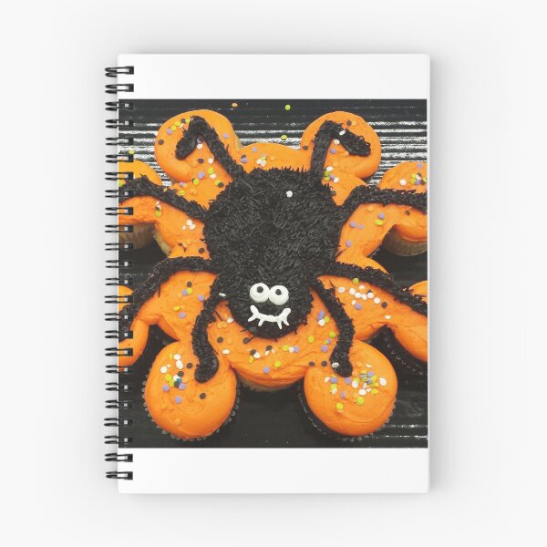 Item preview, Big Spider On Orange Cupcakes designed and sold by gailmariekern.