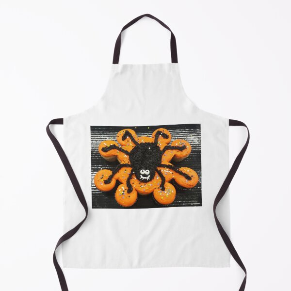 Item preview, Big Spider On Orange Cupcakes designed and sold by gailmariekern.