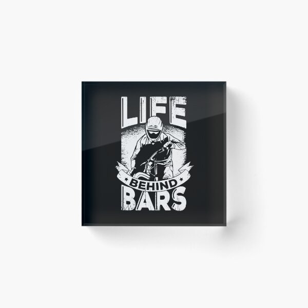 Item preview, Life Behind Bars MTB Bicycle Mountainbiker Gift designed and sold by Marcid95.