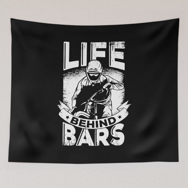 Item preview, Life Behind Bars MTB Bicycle Mountainbiker Gift designed and sold by Marcid95.