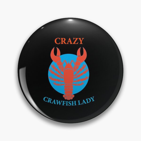 Item preview, Crazy Crawfish Lady designed and sold by hicham4you.