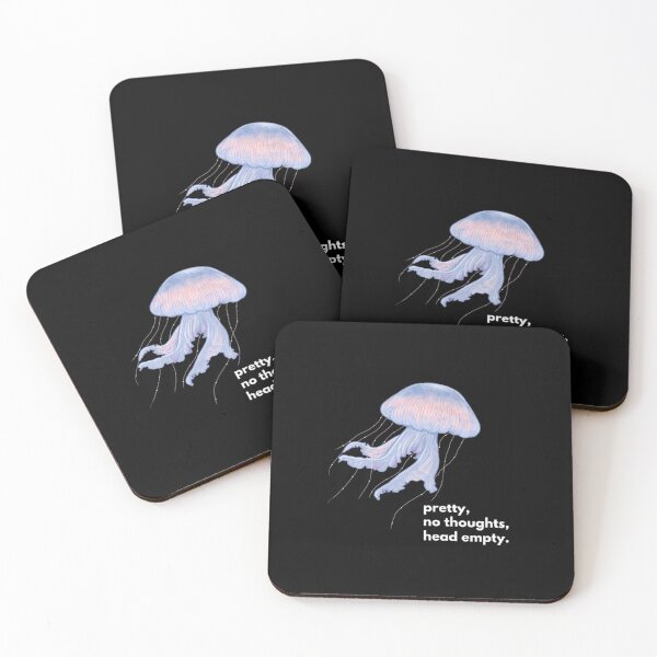 Item preview, Jellyfish 01; Pretty, No Thoughts, Head Empty. designed and sold by miamango.