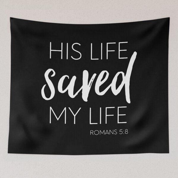 Item preview, His Life Saved My Life designed and sold by ChristianLife.