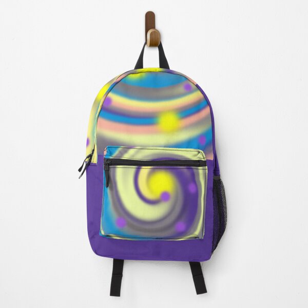 Item preview, Sweet Blueberry Lollipop - abstract vortex designed and sold by zazuzanta.