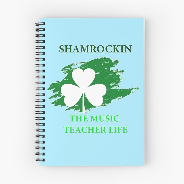 Item preview, Shamrockin' The Music Teacher Life designed and sold by hicham4you.