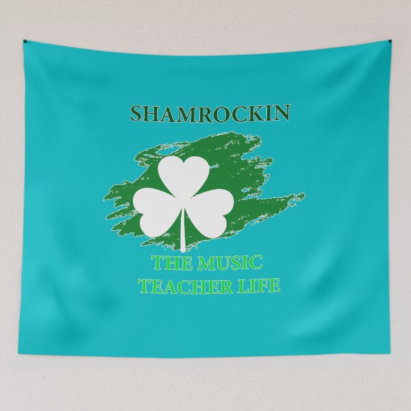 Item preview, Shamrockin' The Music Teacher Life designed and sold by hicham4you.