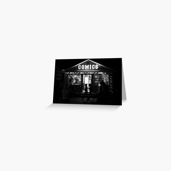 On the street Greeting Card