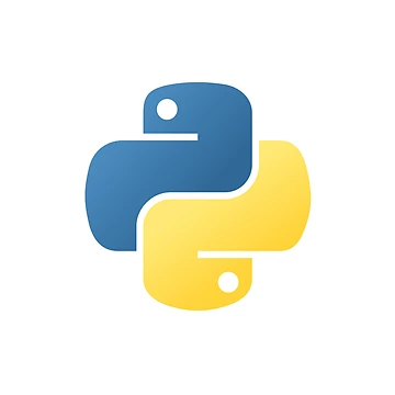 Artwork thumbnail, Official Python logo white by DevdForDevs