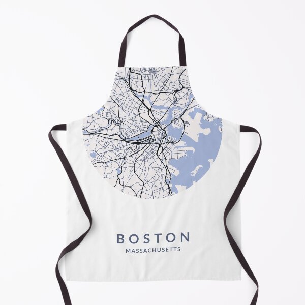 Item preview, Boston City Map designed and sold by BlueRoosterMaps.