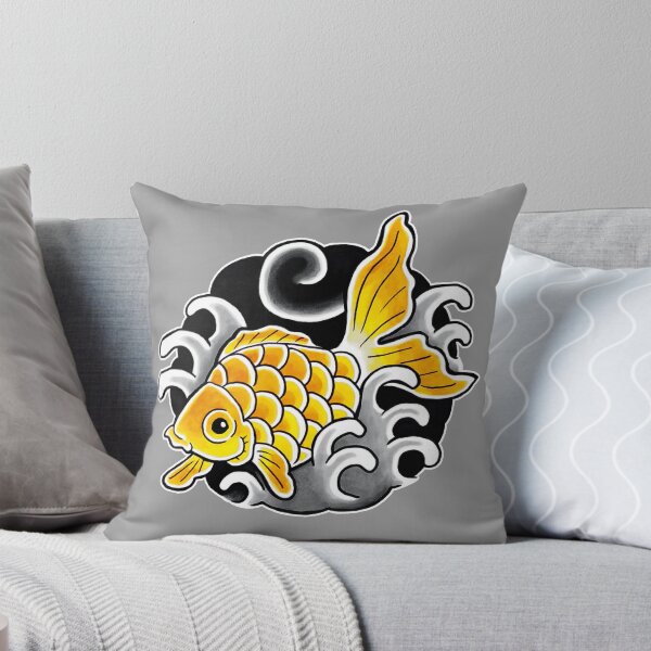 Item preview, Japanese goldfish between the waves designed and sold by ericnoseli.