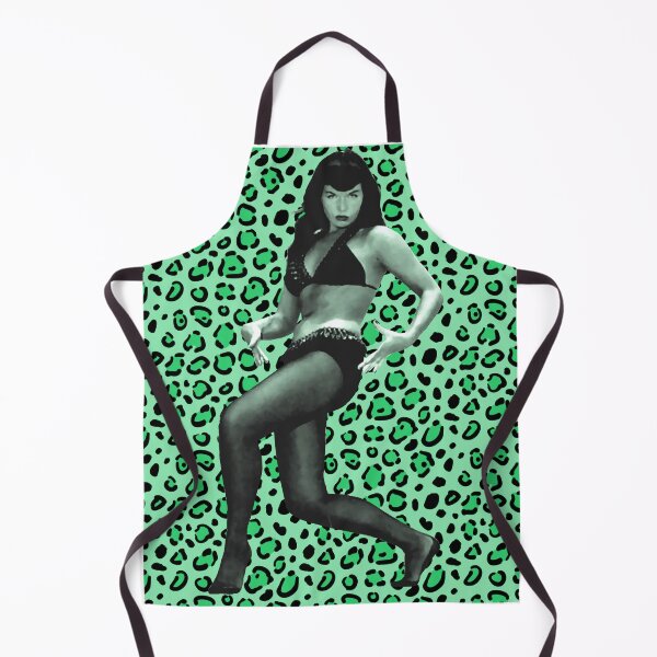 Item preview, Leopardskin Bettie green designed and sold by Scratchy-Ed.