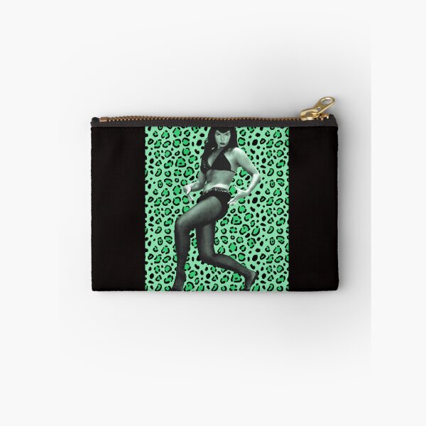 Item preview, Leopardskin Bettie green designed and sold by Scratchy-Ed.