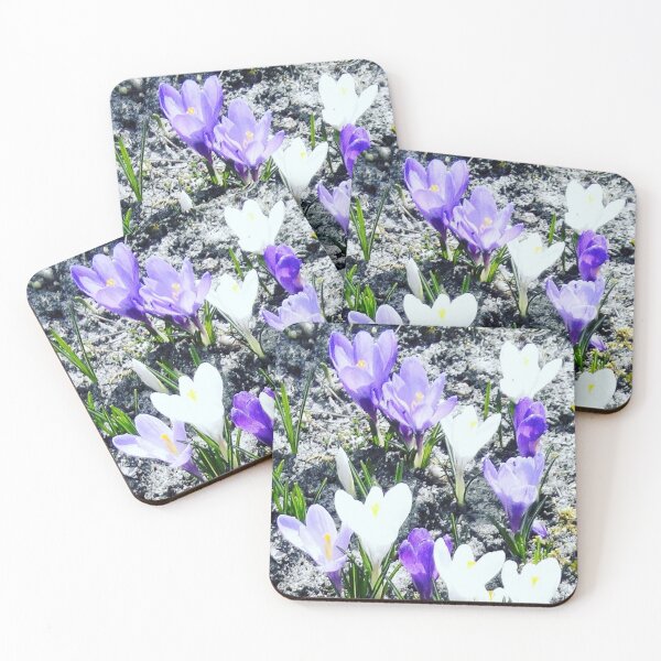 Item preview, Blue & White Crocuses designed and sold by fowons.