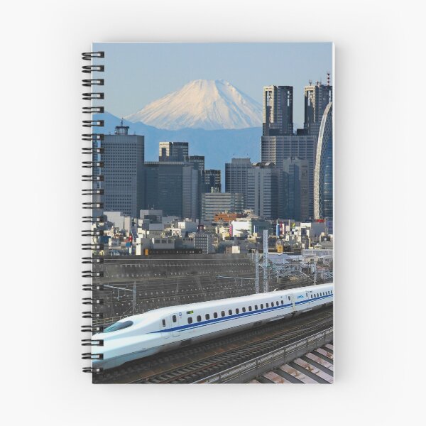 Item preview, Mt Fuji and the Shinkansen in Tokyo City, Japan designed and sold by Bruno Beach.
