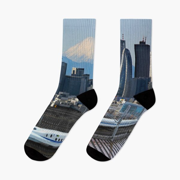 Item preview, Mt Fuji and the Shinkansen in Tokyo City, Japan designed and sold by Bruno Beach.