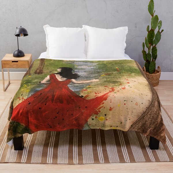 Item preview, Lady In Red in the forest designed and sold by Juliejart.