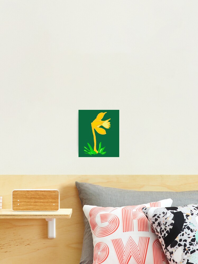 Thumbnail 2 of 3, Photographic Print, Single Spring Daffodil designed and sold by DesignsofNote.