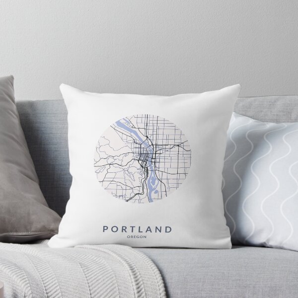 Item preview, Portland City Map designed and sold by BlueRoosterMaps.