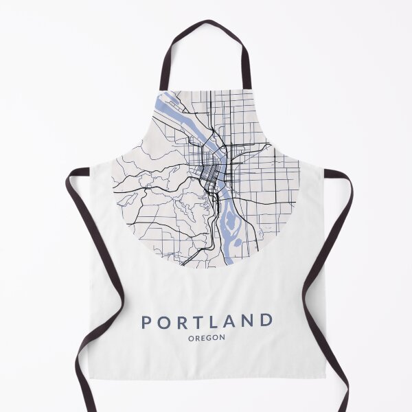 Item preview, Portland City Map designed and sold by BlueRoosterMaps.