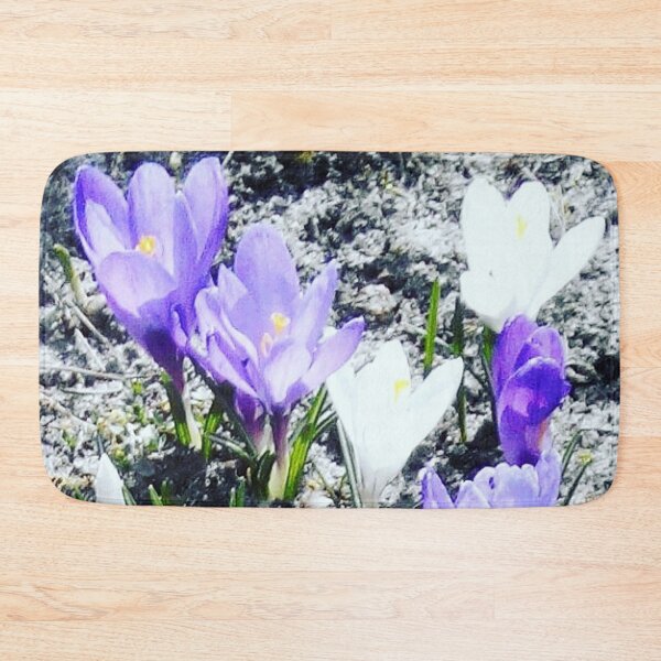 Item preview, Blue & White Crocuses designed and sold by fowons.