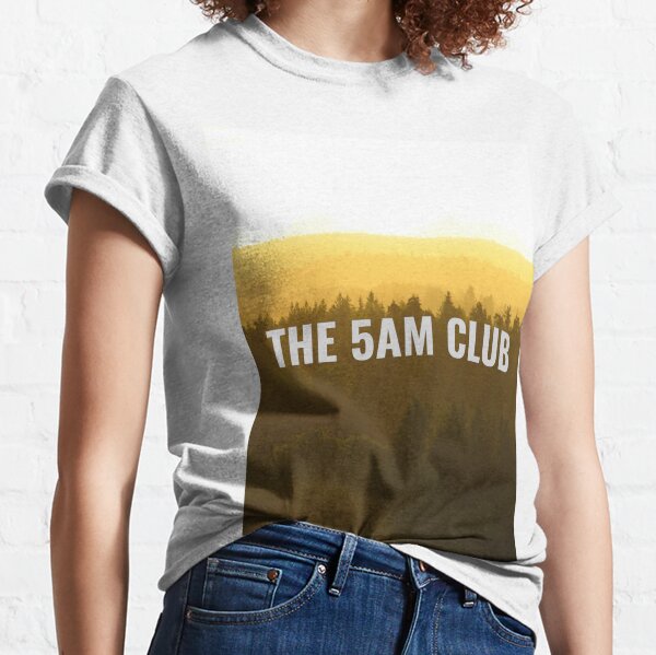 Vintage Workout Squad 5AM Crew Design Gym Quote 5am Club Long Sleeve T-Shirt