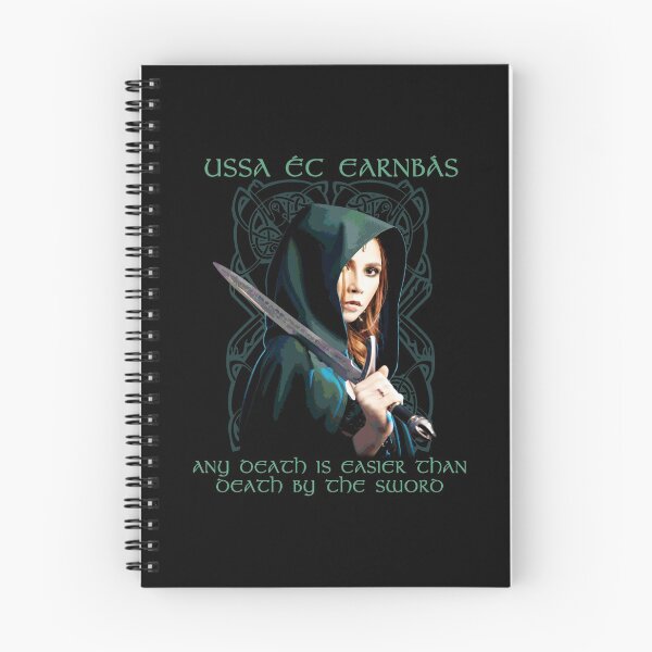 Item preview, Any Death is Easier Than Death by the Sword, Gaelic Proverb, Celtic Wisdom, Irish Proverb Design designed and sold by Proverbial Wisdom Design.