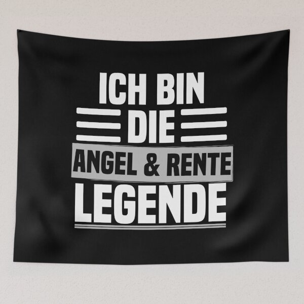 Artikelvorschau, Ich bin die Angel & Rente Legende entworfen und verkauft von noahs-shop.