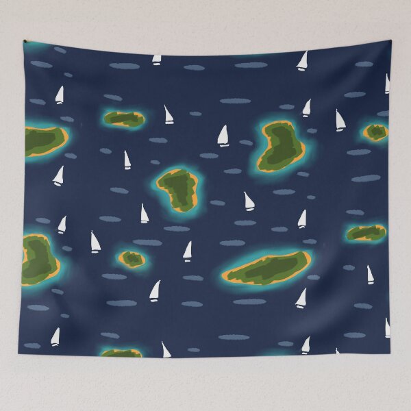 Item preview, Islands designed and sold by NitArtCafe.