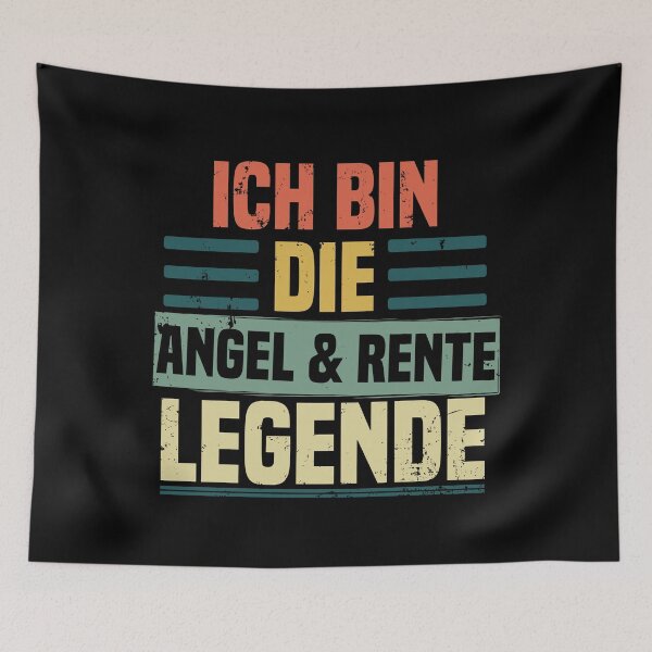 Artikelvorschau, Ich bin die Angel & Rente Legende entworfen und verkauft von noahs-shop.