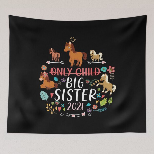 Item preview, Siblings Big Sister 2021 Cute Horses designed and sold by maddinstgt.
