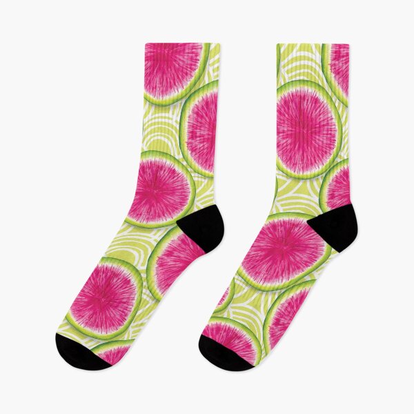 Item preview, Watermelon Radish Pattern - Bright colourful veggies designed and sold by AmandaDilworth.