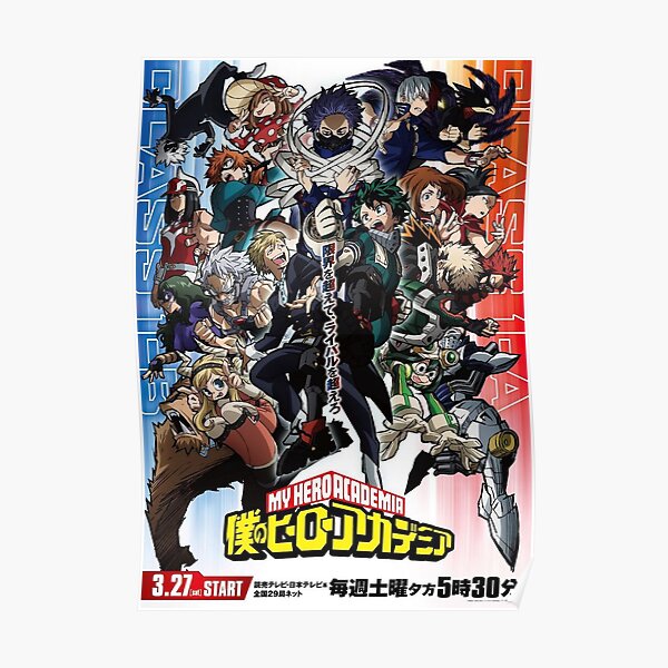 My Hero Academia Saison 5 Poster