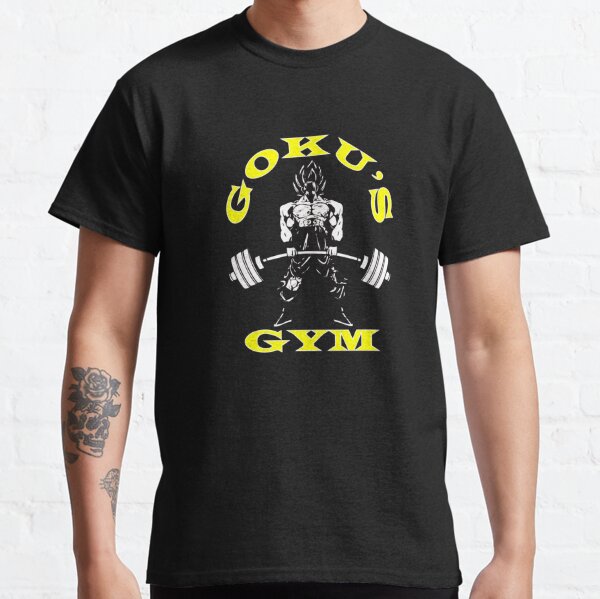 Goku S Gym - Soulevé de terre T-shirt classique