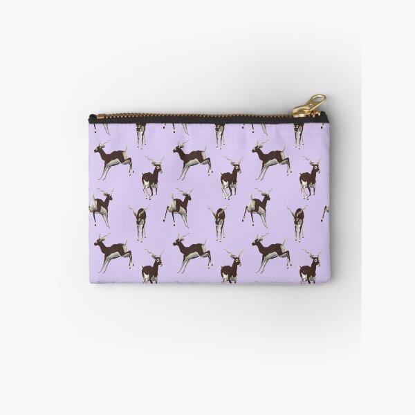 Item preview, 4 Blackbuck Antelope on a lilac background designed and sold by Kay Patterson.