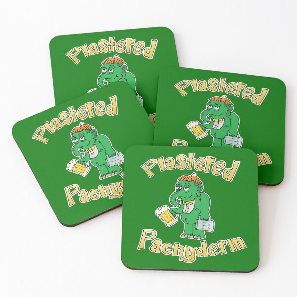 Item preview, Plastered Pachyderm (clean version) designed and sold by GreggM Art.