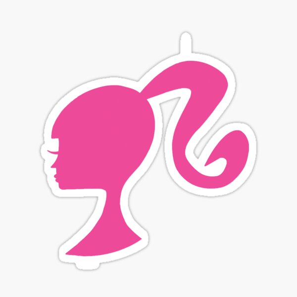 Logo Barbie classique Sticker