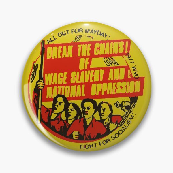 Aperçu de l'œuvre Design socialiste américain vintage créée et vendue par Bobobot.