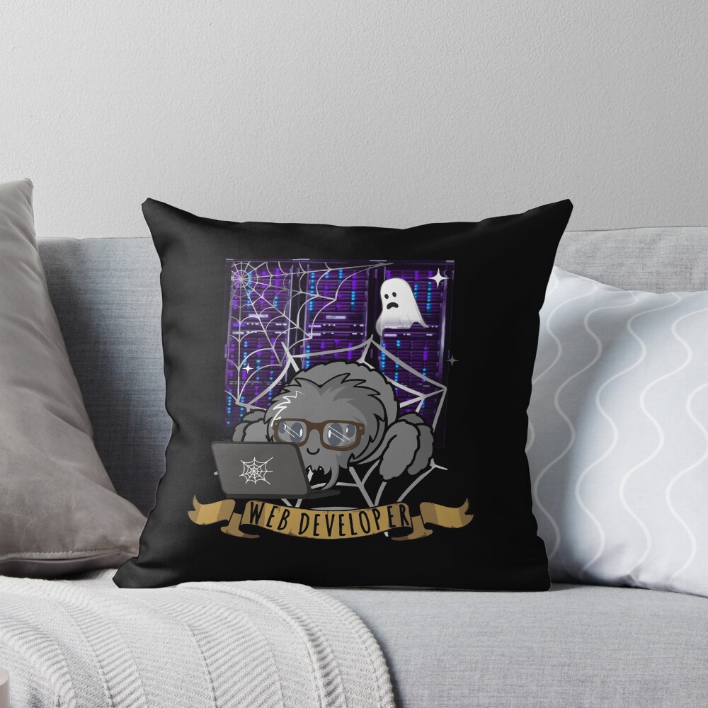 Item preview, Throw Pillow designed and sold by DevdForDevs.