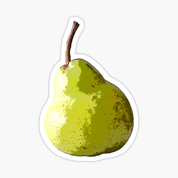 Pear Sticker