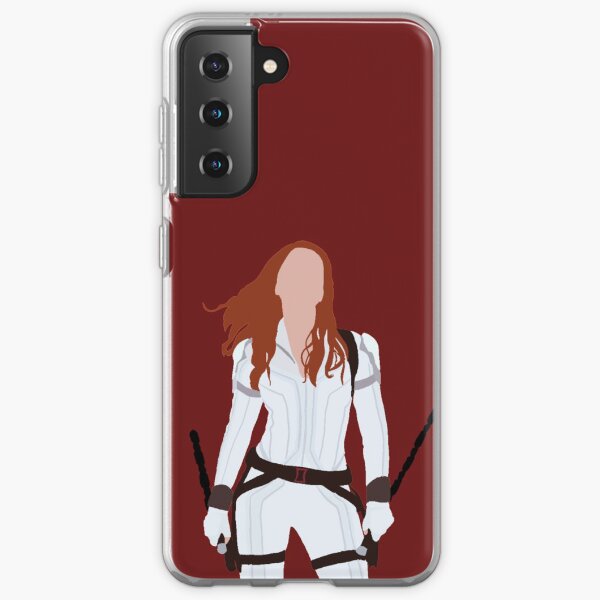 Natashas white widow suit Samsung Galaxy Soft Case
