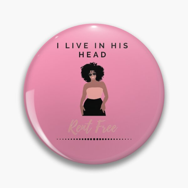 Item preview, I Live In His Head Rent Free designed and sold by SoundConvo.