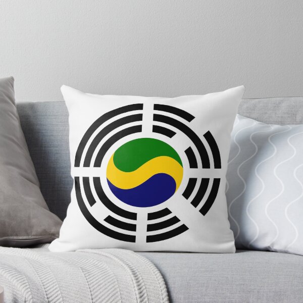 Item preview, Korean Gabonese Multinational Patriot Flag Series designed and sold by Carbon-Fibre Media.