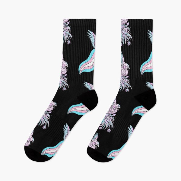 Item preview, Trans Phoenix LGBT Transgender Pride Flag designed and sold by LGBTQIA + Proud.