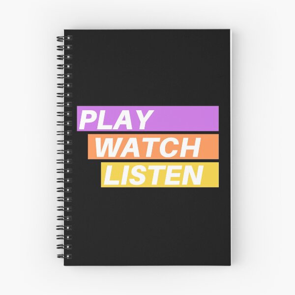 Item preview, Play, Watch, Listen designed and sold by TheStyleShop.