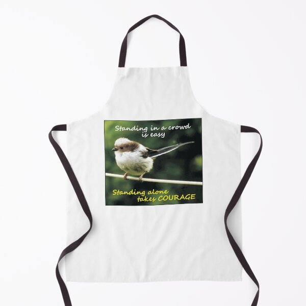 Item preview, Long Tailed Tit Standing Alone Takes Courage designed and sold by BijouArt.