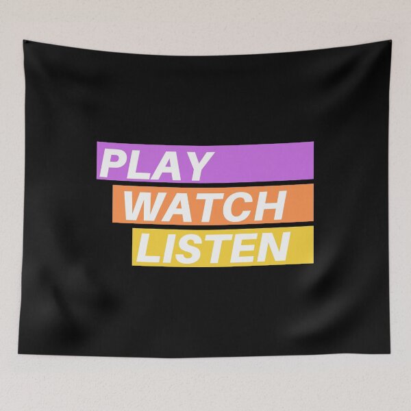 Item preview, Juega, mira, escucha designed and sold by TheStyleShop.